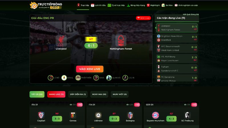 Về chúng tôi tructiepbong.org website phát phát trực tiếp bóng đá số 1 hiện nay